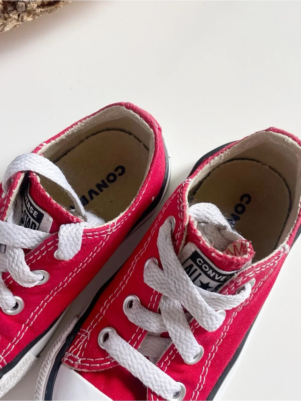 Converse Red Low Top Sneakers | Toddler Size 7